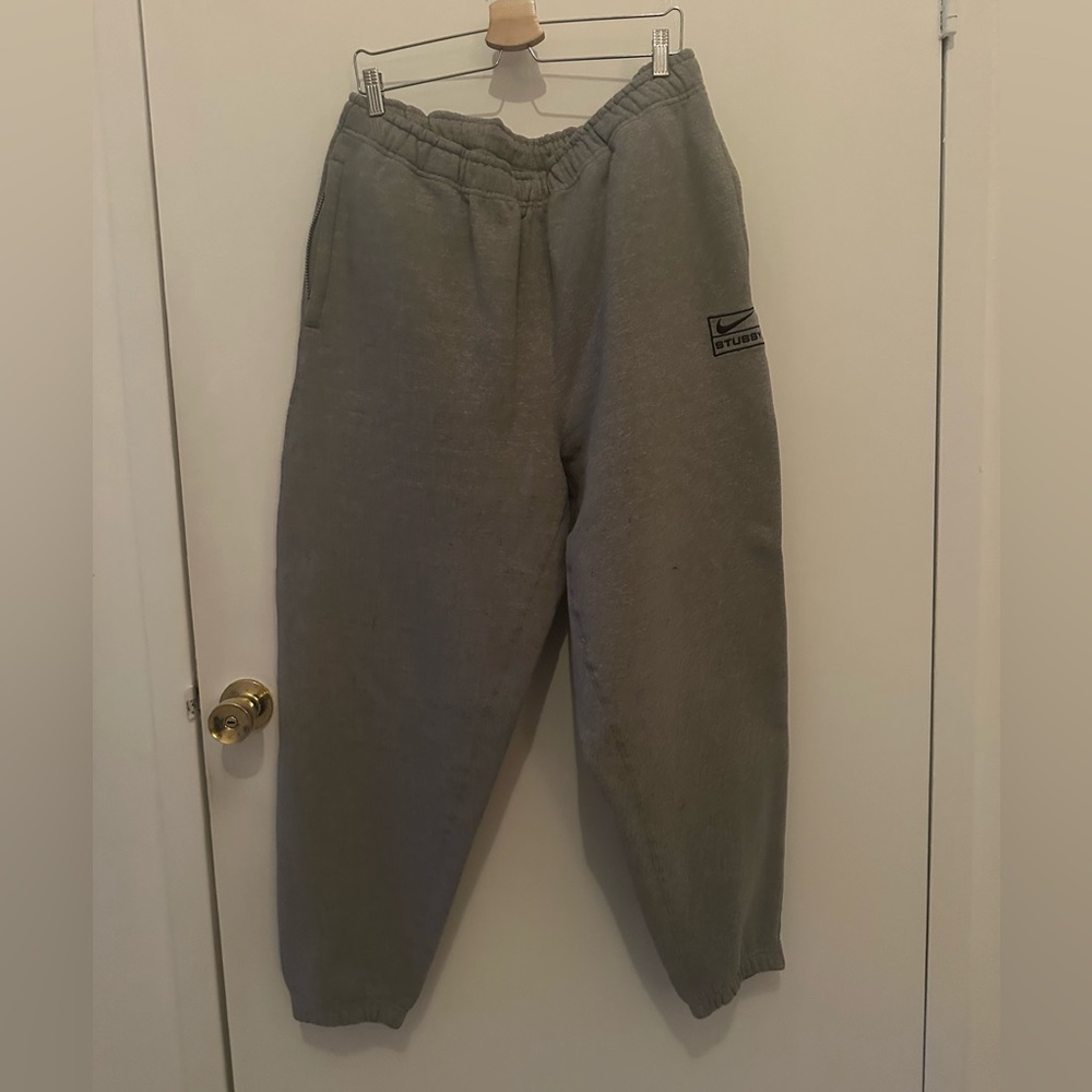 Nike x Stussy Men's Joggers in Gray